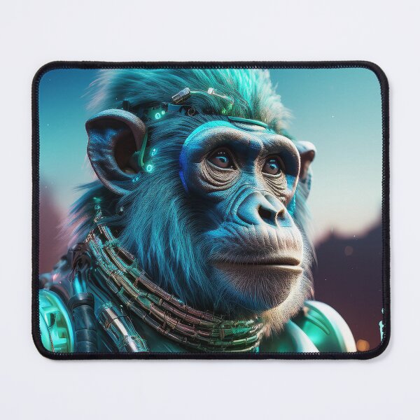 Item preview, Elder | Old Ape | Cyberpunk Monkey Collection designed and sold by monkeybusiness.pt.