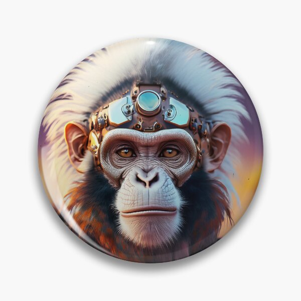 Item preview, Snow Feathers | Third Eye | Cyberpunk Monkey Collection designed and sold by monkeybusiness.pt.