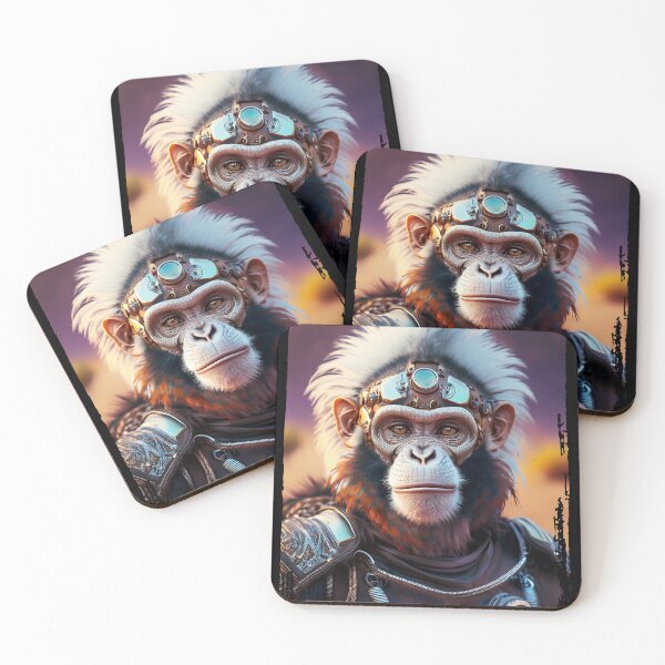 Item preview, Snow Feathers | Third Eye | Cyberpunk Monkey Collection designed and sold by monkeybusiness.pt.