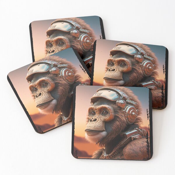 Item preview, Sun Boss | Mad Max | Cyberpunk Monkey Collection designed and sold by monkeybusiness.pt.