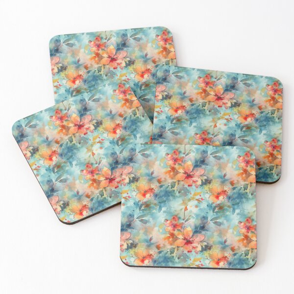 Item preview, Watercolor floral pattern designed and sold by Baart72.
