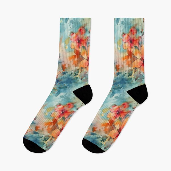 Item preview, Watercolor floral pattern designed and sold by Baart72.