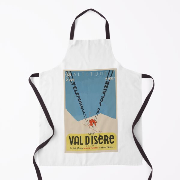Item preview, Val D'Isere Classic Ski Poster designed and sold by Speedbirddesign.