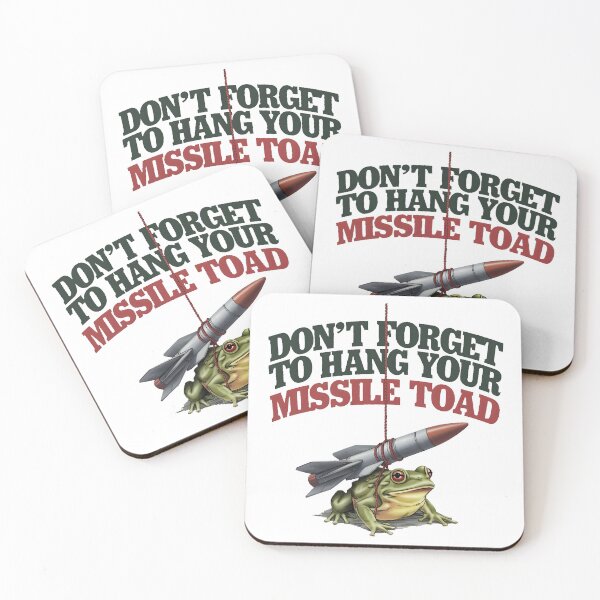 Item preview, Hang Your Missile Toad designed and sold by PlanetMarker.