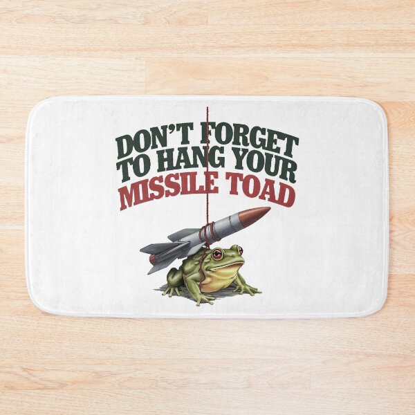 Item preview, Hang Your Missile Toad designed and sold by PlanetMarker.