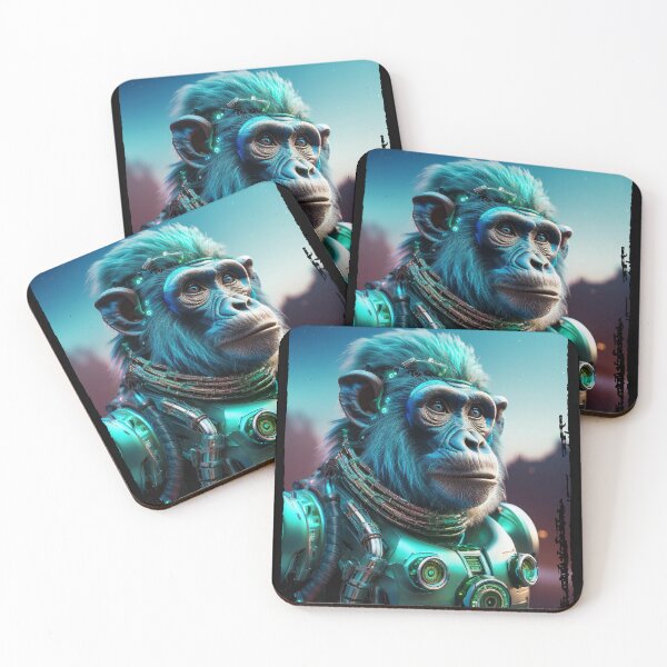 Item preview, Elder | Old Ape | Cyberpunk Monkey Collection designed and sold by monkeybusiness.pt.