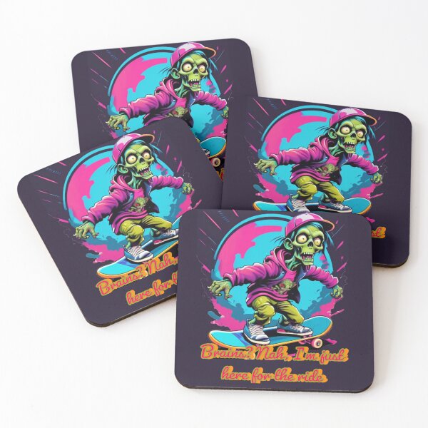 Item preview, Brains Nah Im just here for the ride designed and sold by DesignPrePress.