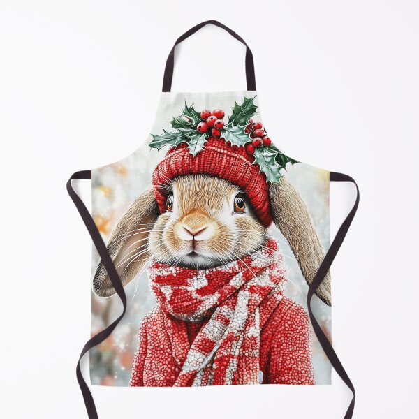 Item preview, Cute Christmas Bunny designed and sold by NomadicDreamer.