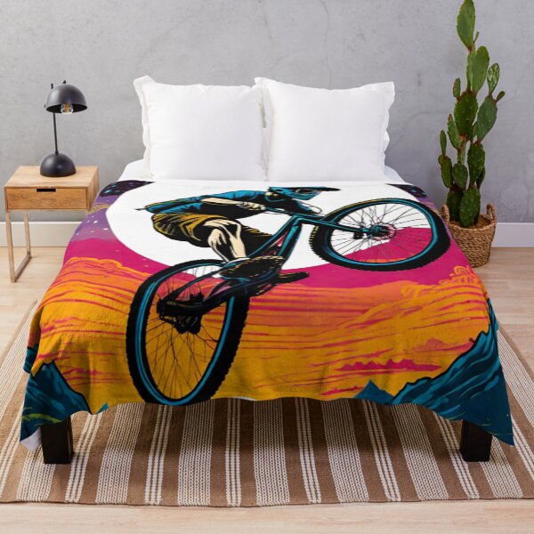 Item preview, MTB Racer Tackles Gnar with Speed designed and sold by GrizzlyCollective.