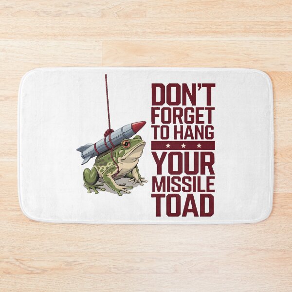 Item preview, Hang Your Missile Toad designed and sold by PlanetMarker.