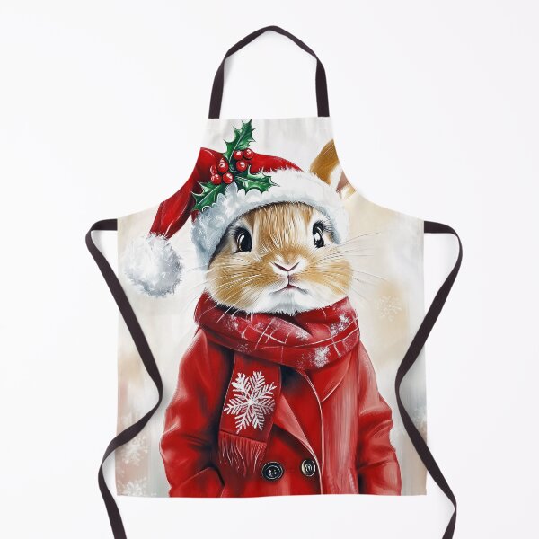 Item preview, Holiday Cheer with Christmas Bunny designed and sold by NomadicDreamer.