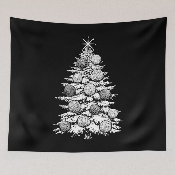 Item preview, Crochet Christmas Tree Funny Festive Knitting Sewing Yarn designed and sold by GrandeDuc.
