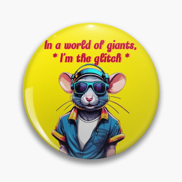 Item preview, In a World of giants Im the glitch designed and sold by DesignPrePress.