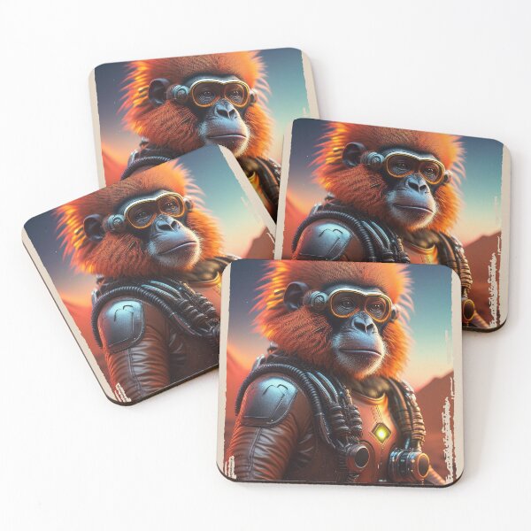 Item preview, Leather | Swag Ape | Cyberpunk Monkey Collection designed and sold by monkeybusiness.pt.