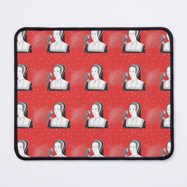 Item preview, Anne Boleyn with falcon on red designed and sold by chihuahuashower.