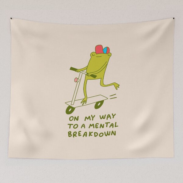 Item preview, On My Way To A Mental Breakdown designed and sold by krimons.
