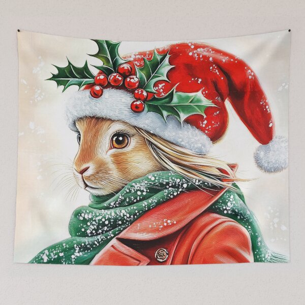 Item preview, A Festive Bunny Tail designed and sold by NomadicDreamer.