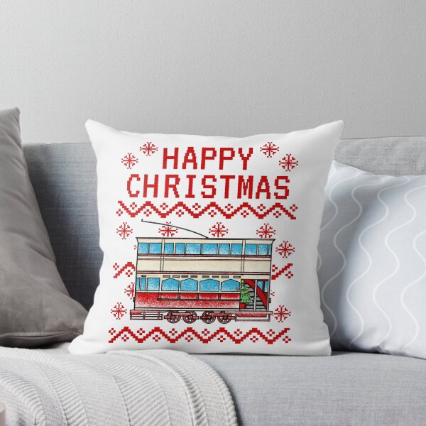 Item preview, Tram Ugly Christmas, Rail Enthusiast designed and sold by doodlerob.