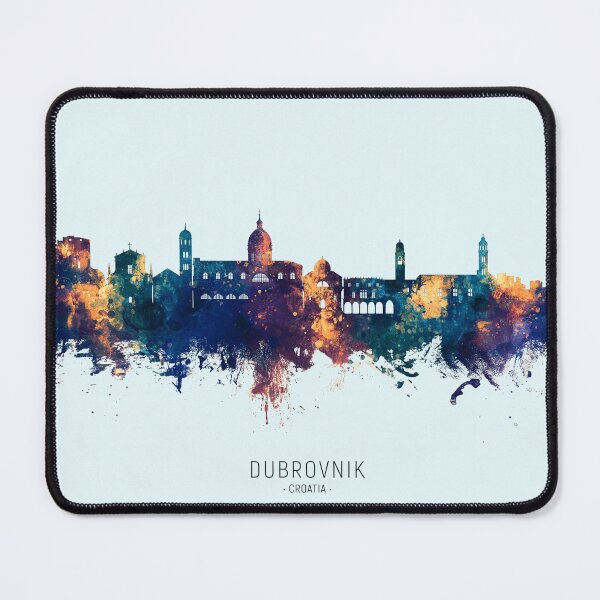 Item preview, Dubrovnik Croatia Skyline designed and sold by ArtPrints.
