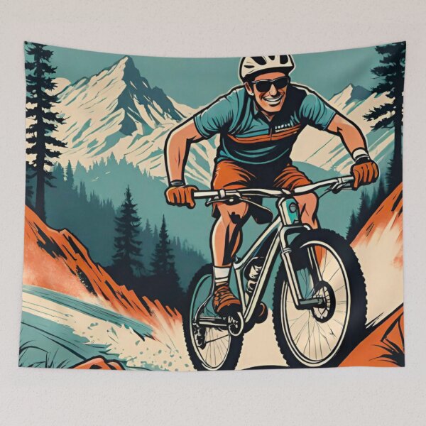 Item preview, Epic Hill Shred by Mountain Biker designed and sold by GrizzlyCollective.