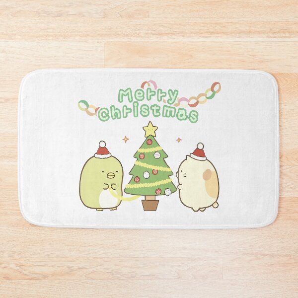 Item preview, Sumikko Gurashi Merry Christmas | Cute Holiday Art with Shirokuma & Penguin designed and sold by FEBRICAST.