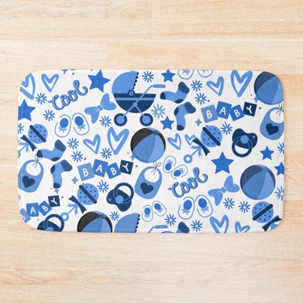 Item preview, Adorable cool Baby blue Cute Baby Girl Nursery designed and sold by DesignYourWaystore.