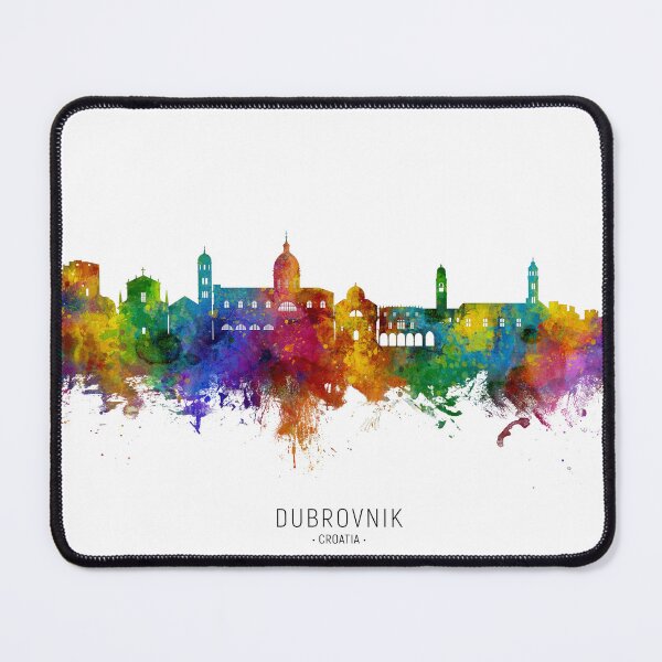Item preview, Dubrovnik Croatia Skyline designed and sold by ArtPrints.