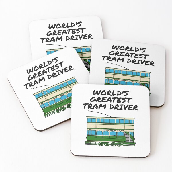 Item preview, World's Greatest Tram Driver, Rail Enthusiast designed and sold by doodlerob.