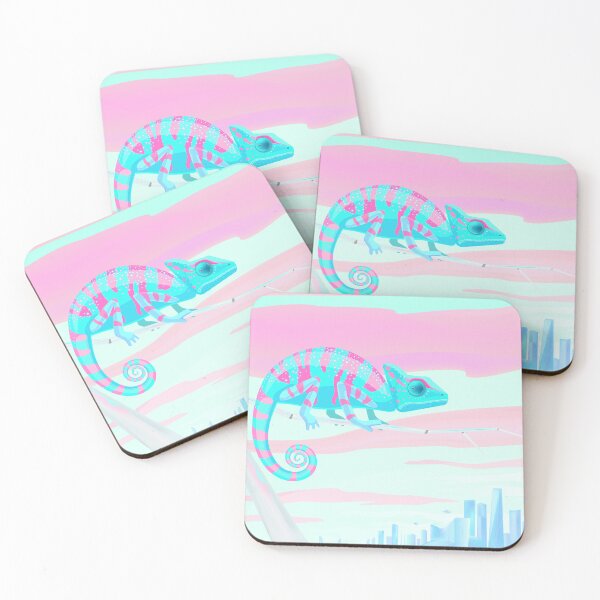 Artikelvorschau, Chamäleon auf dem synthetischen Bambuszweig. entworfen und verkauft von SpottedPilot.