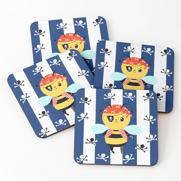 Item preview, Cute Pirate Bumblebee designed and sold by IsobelStudio.