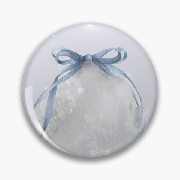 Item preview,  Watercolor ribbon, blue bow on watercolor grey abstract background. Hand drawn clipart designed and sold by BartolArt.