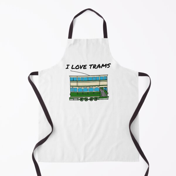 Item preview, I Love Trams, Tram Driver, Rail Enthusiast designed and sold by doodlerob.