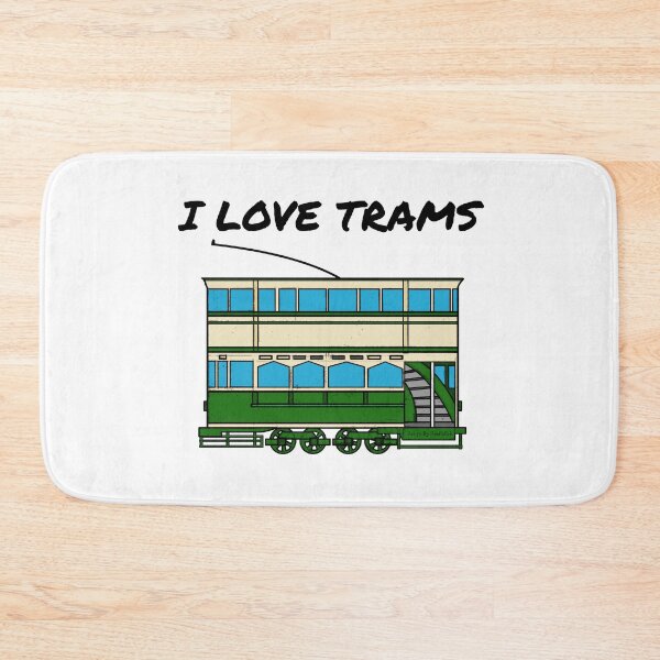 Item preview, I Love Trams, Tram Driver, Rail Enthusiast designed and sold by doodlerob.