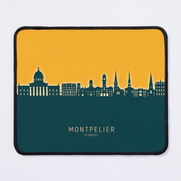 Item preview, Montpelier Vermont Skyline designed and sold by ArtPrints.