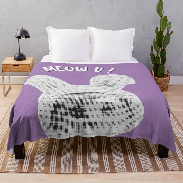 Item preview, Cat throw Blanket for Cats Lover designed and sold by chigara.