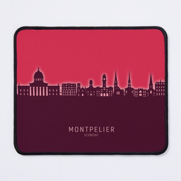 Item preview, Montpelier Vermont Skyline designed and sold by ArtPrints.