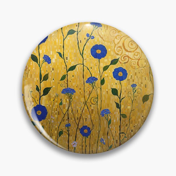 Item preview, Gustav Klimt Flowers and Gold designed and sold by maniacfitness.