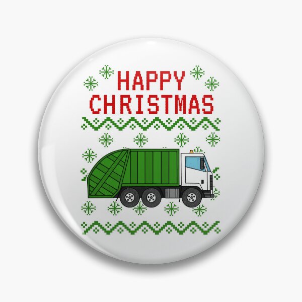 Item preview, Garbage Truck Ugly Christmas, Bin Lorry Xmas designed and sold by doodlerob.