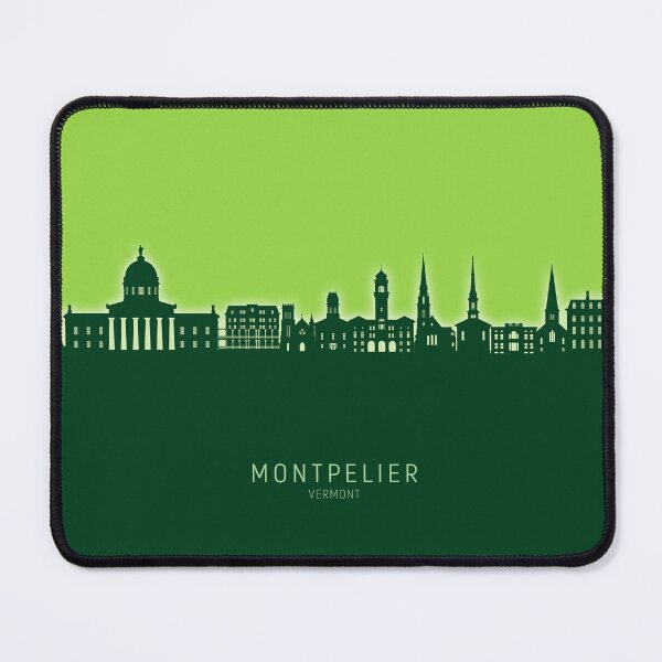 Item preview, Montpelier Vermont Skyline designed and sold by ArtPrints.