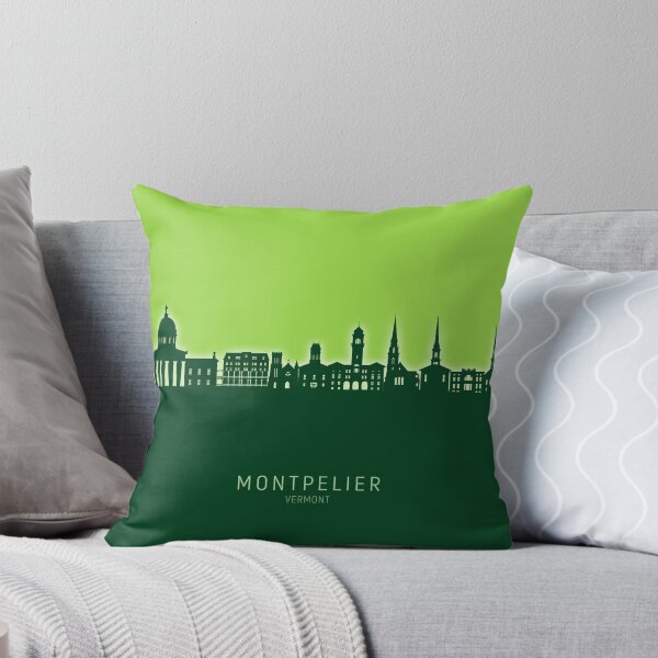 Item preview, Montpelier Vermont Skyline designed and sold by ArtPrints.