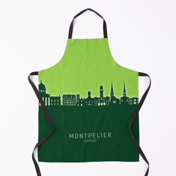 Item preview, Montpelier Vermont Skyline designed and sold by ArtPrints.