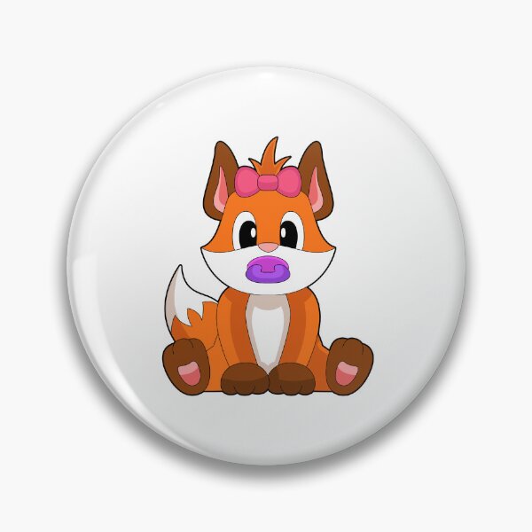 Item preview, Fox Baby Pacifier designed and sold by Snabdesign84.