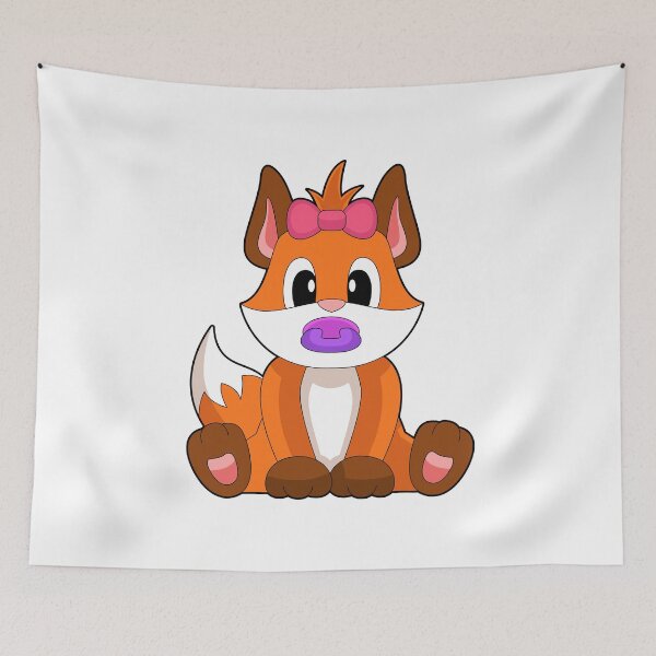 Item preview, Fox Baby Pacifier designed and sold by Snabdesign84.