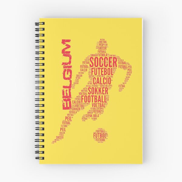 Artikelvorschau, Belgien Fußball Typografie entworfen und verkauft von goodspy.