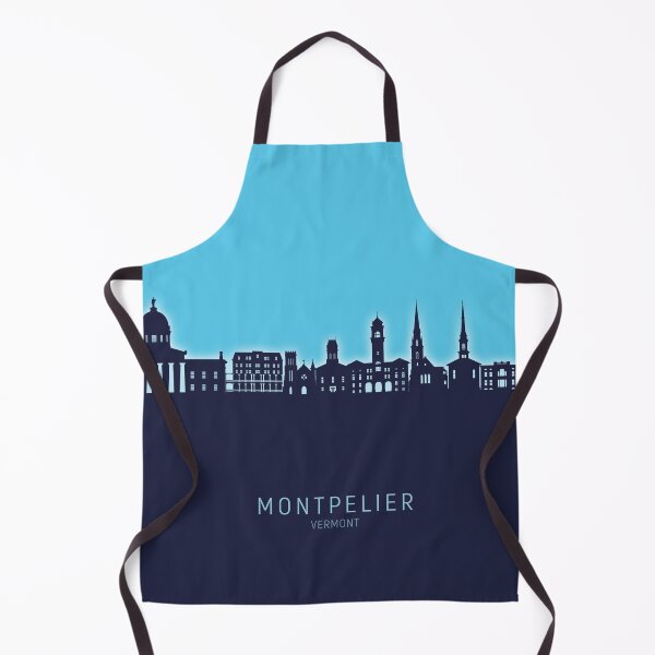 Item preview, Montpelier Vermont Skyline designed and sold by ArtPrints.