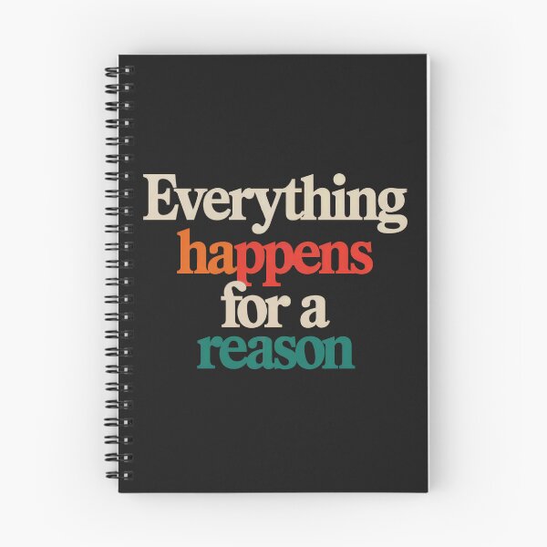 Item preview, Everything Happens for a Reason Positivity designed and sold by Anniko Art Studio.