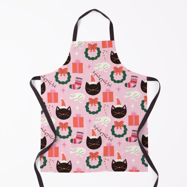 Item preview, Cat Christmas Pattern designed and sold by Haley Schulz.