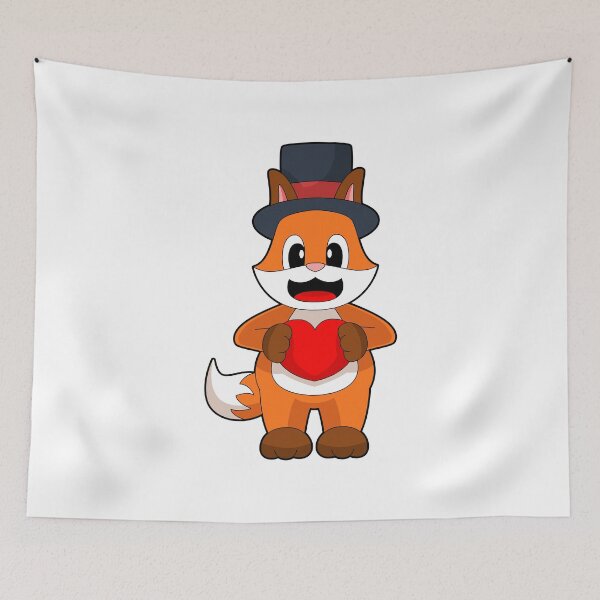 Item preview, Fox Groom Heart Wedding designed and sold by Snabdesign84.