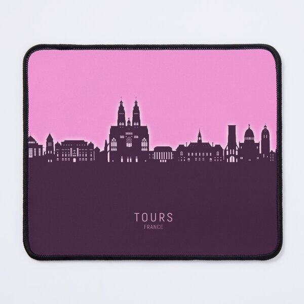 Item preview, Tours France Skyline designed and sold by ArtPrints.