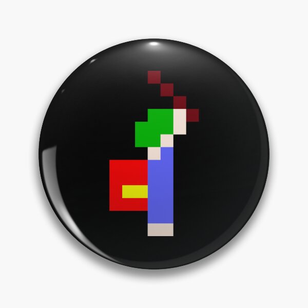 Item preview, Lemmings Bridge Builder Retro Amiga Game Art designed and sold by Retr0Tshirts.